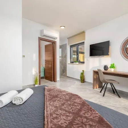 Elegant With Pool And Sauna Raša